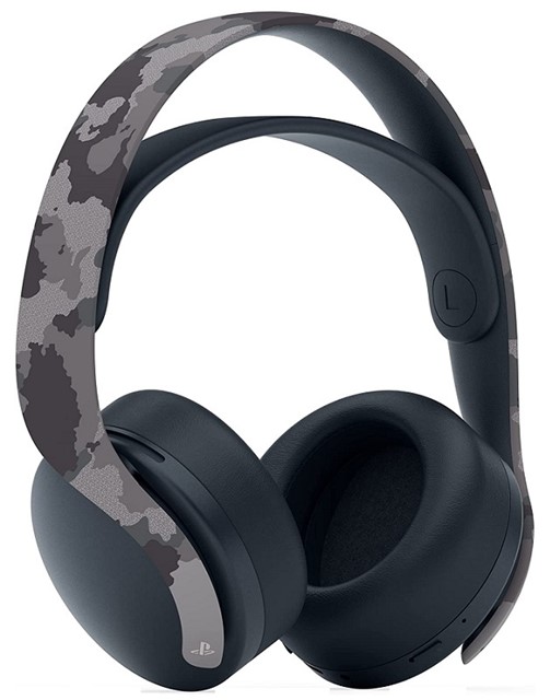 Sony PS5 Pulse 3D Wireless Headset Gray Camo