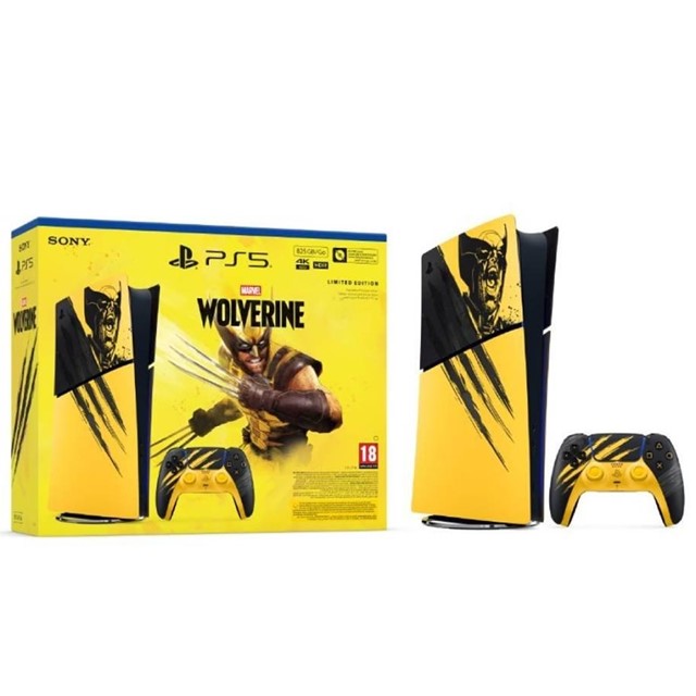 Sony Playstation 5 Digital Slim Console Wolverine